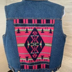 Vintage jean vest